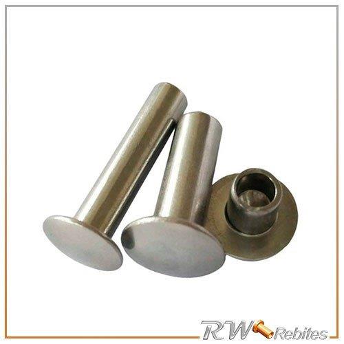 Rebite semi tubular inox